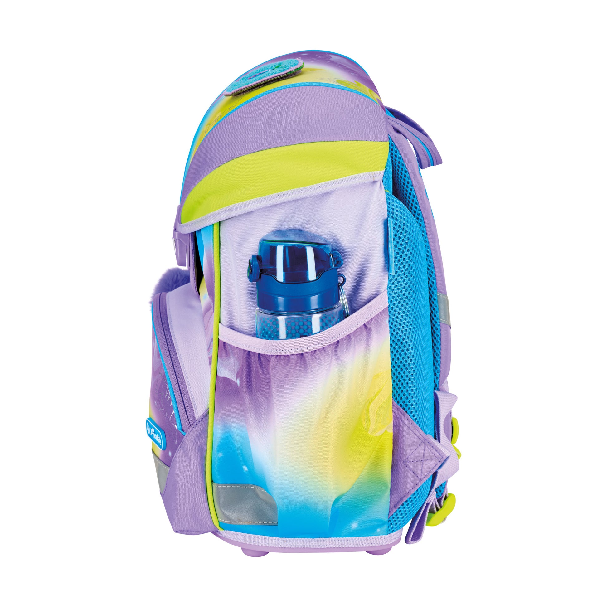 Herlitz UltraLight XL Plus – Schulrucksack-Set 4-teilig, Monster, 22 l, 32×39×25 cm