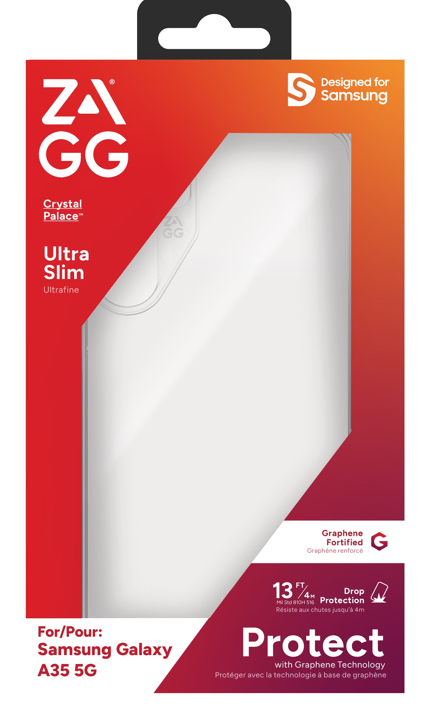 ZAGG Backcover – für Samsung Galaxy A35 5G – CLEAR CRYSTAL PALACE