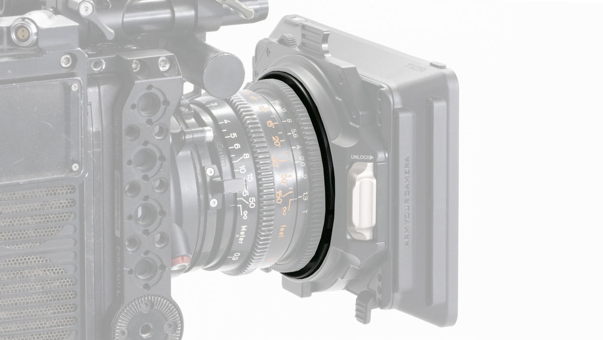 Tilta MB-T16-C80 Filterhalter-Adapterring – 80 mm – für Tilta Mirage – Schwarz