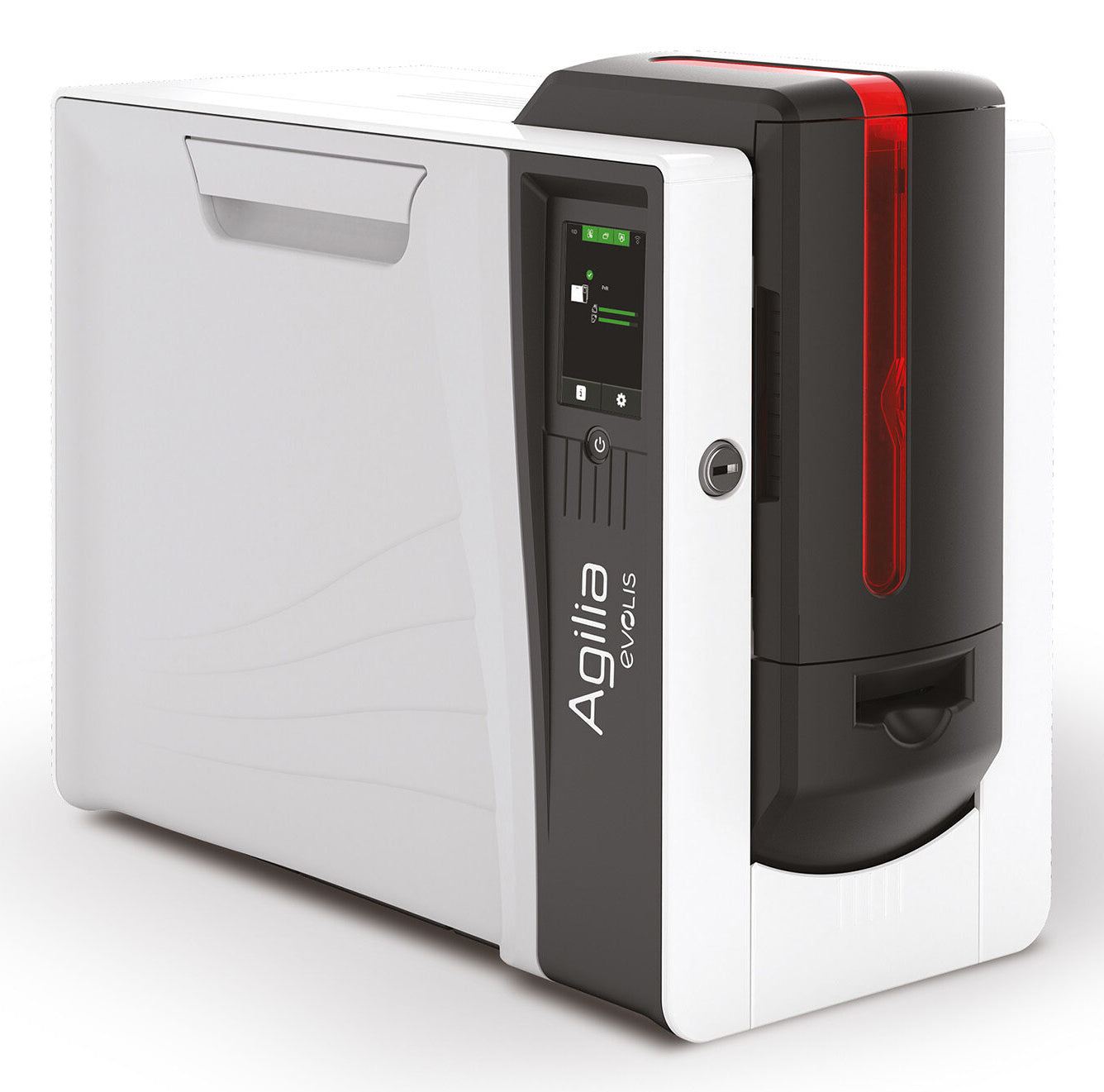 Evolis Agilia Duplex Expert – Kartendrucker, 600×600 dpi, USB/LAN, Vollfarbe