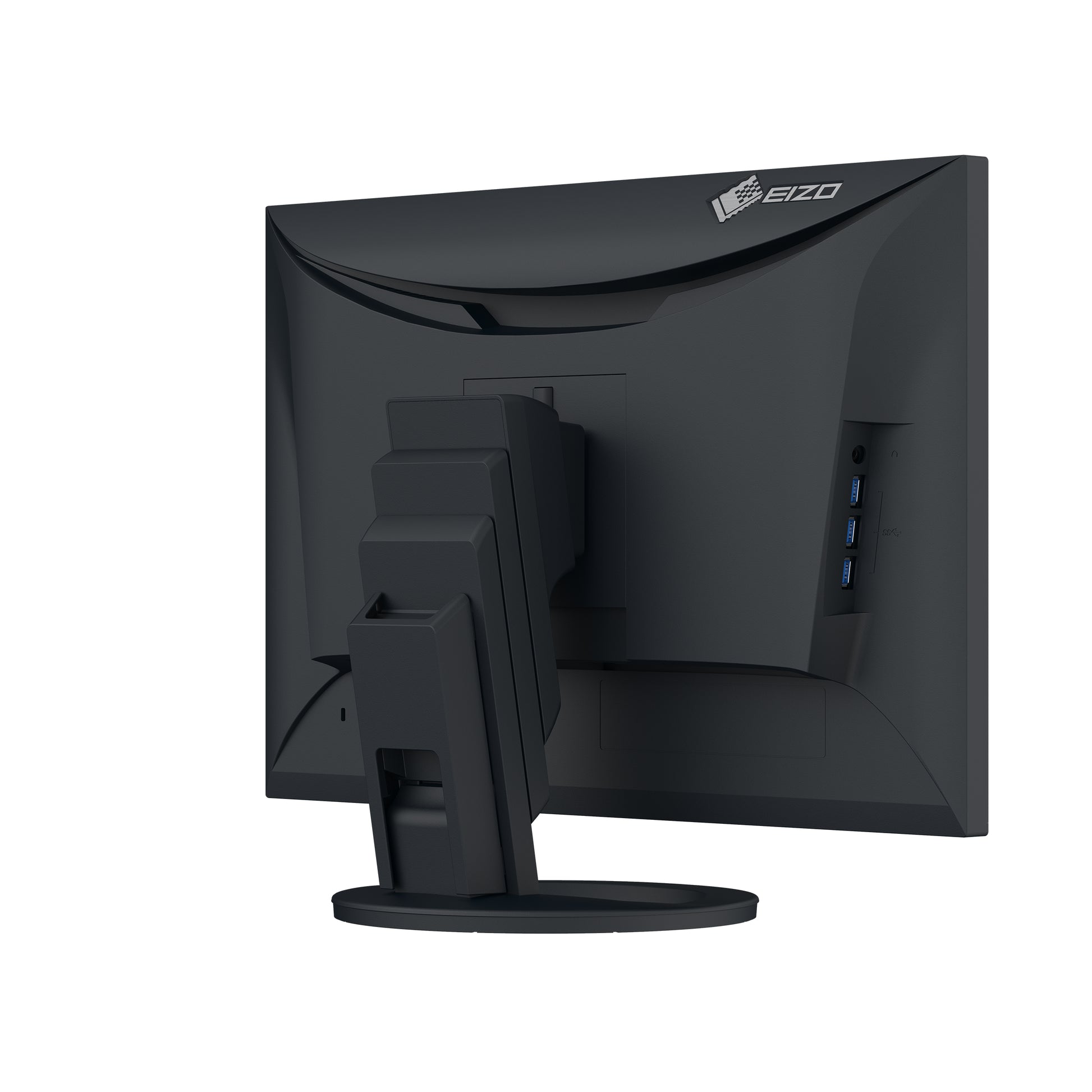 EIZO FlexScan EV2495-BK – Monitor, 24,1", 350 cd/m², USB-C (PD 70 W, DP Alt Mode), Lautsprecher, VESA 100 × 100