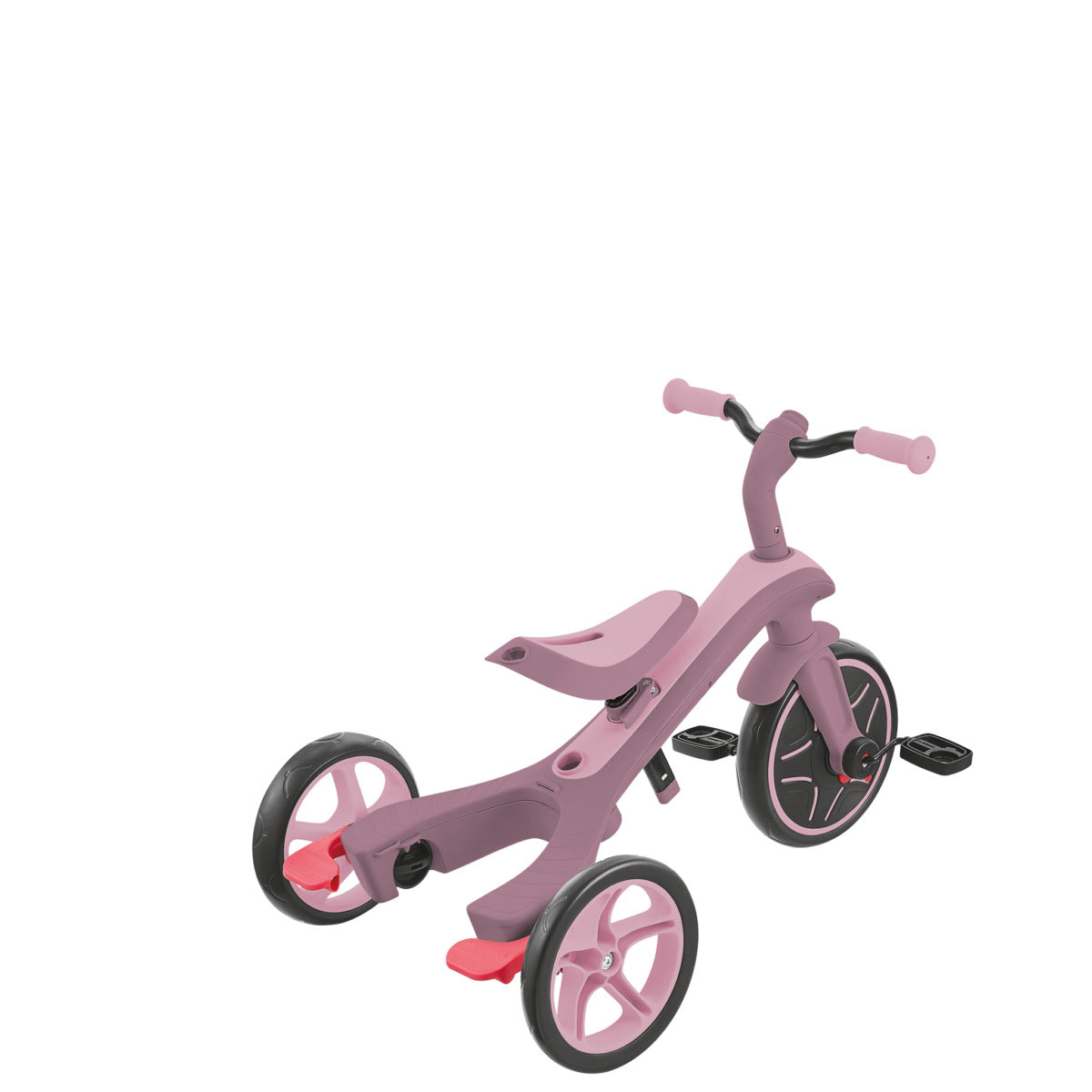 Globber Explorer 4 in 1 Ecologic Dreirad – Berry – ab 10 Monaten – Polycarbonat