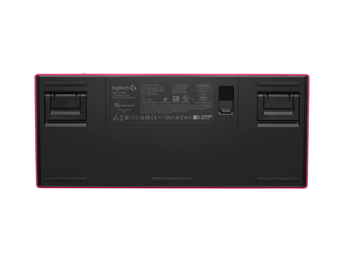 Logitech G Pro X TKL – Gaming-Tastatur – Mechanisch, RGB – Bluetooth & 2,4 GHz – AZERTY (FR)