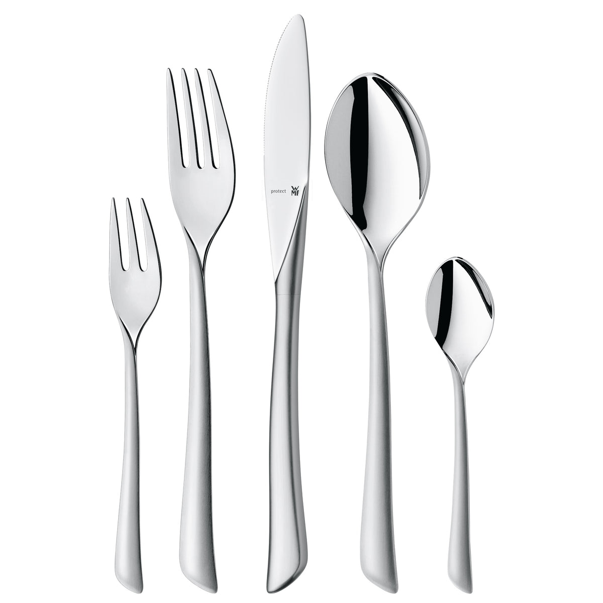 WMF Virginia Besteck-Set – 66-teilig, Edelstahl, spülmaschinenfest