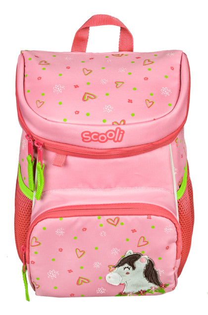 Scooli Kindergartenrucksack – 8 l, rPET, Rosa, Tiere