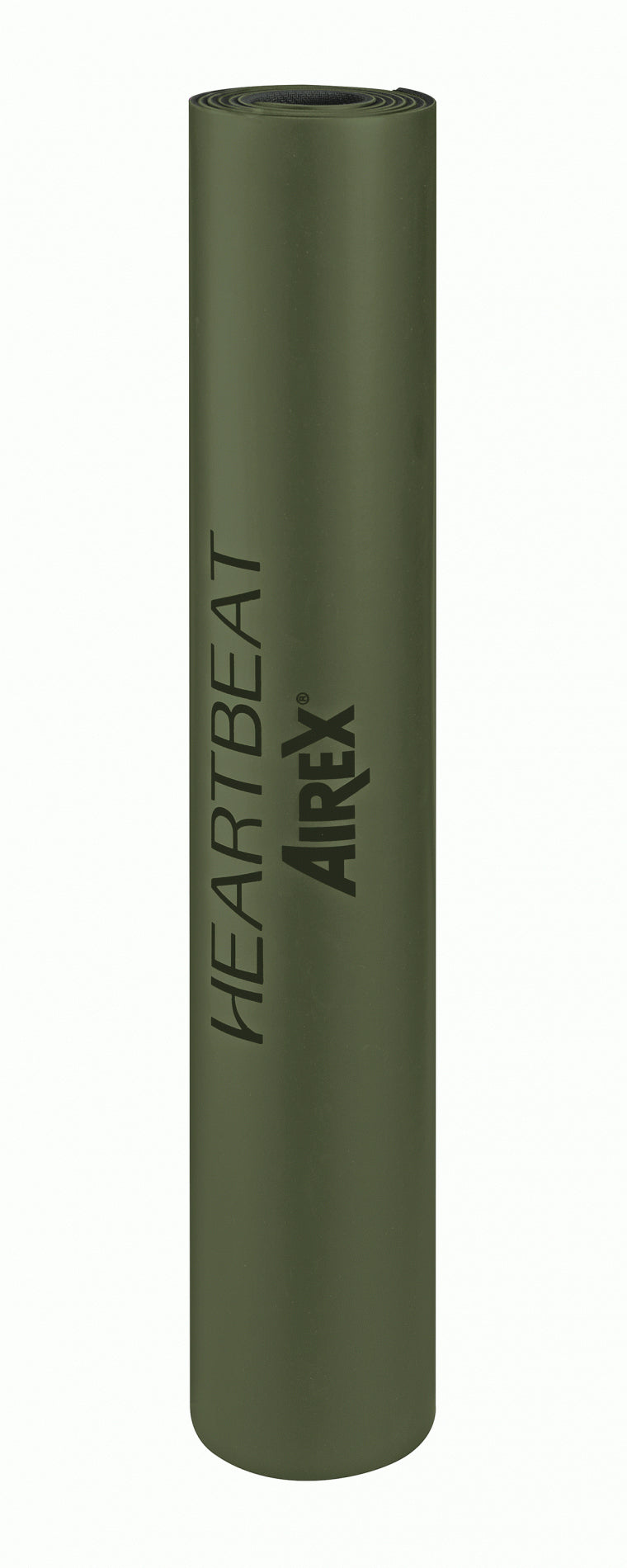 Airex Bodenmatte Heartbeat – Olivgrün, Dicke 0,4 cm