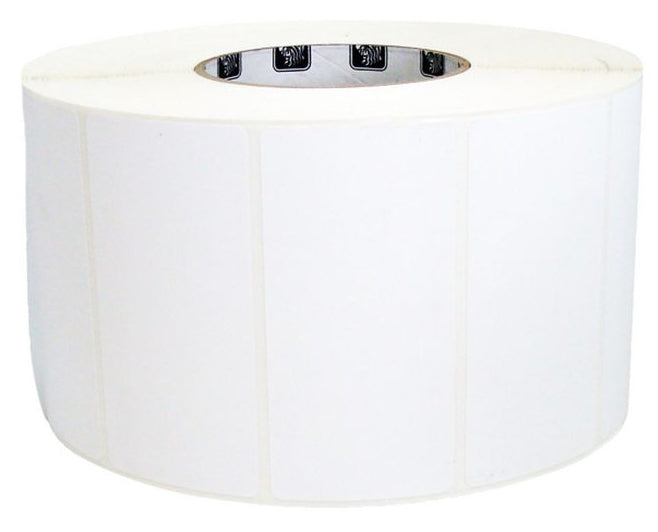 Zebra Etiketten (Rolle) 60 × 25 mm – Polyester, weiss – permanent haftend – Thermotransfer – für Zebra
