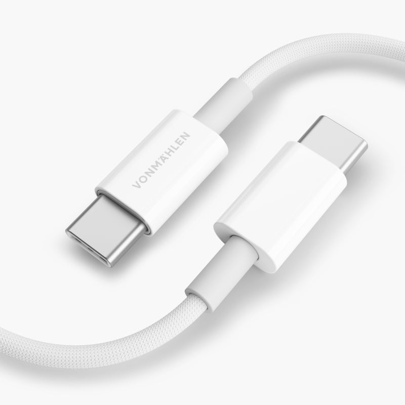 Vonmählen USB-Kabel, USB-C zu USB-C, 2 m, USB 2.0, Ladekabel