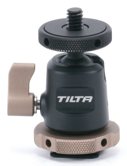 Tilta Kugelkopf – 1,5 kg Traglast, 1/4" Stativgewinde, 360° Pan – Aluminium/Schwarz