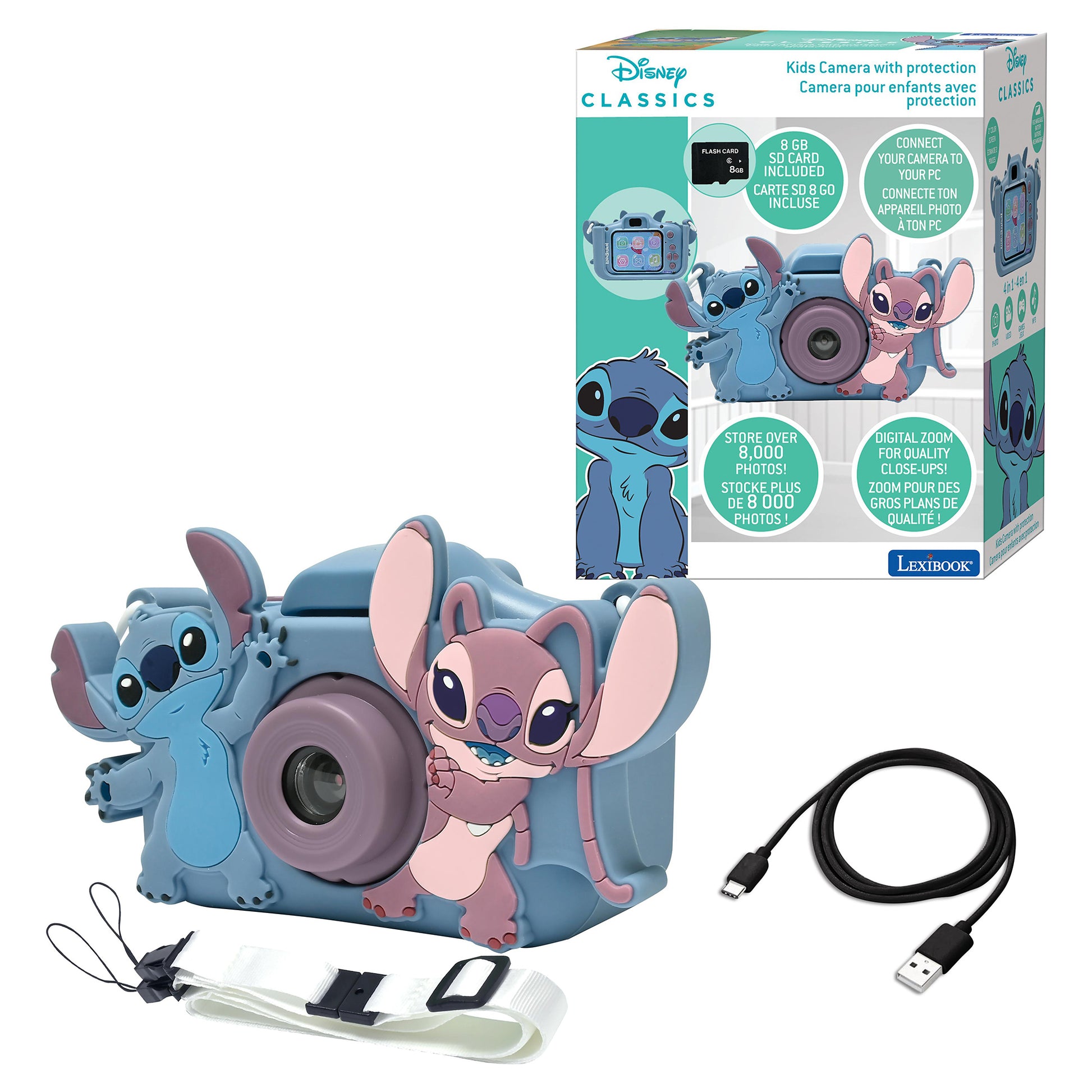 Lexibook Disney Stitch DJ078D – 5 MP, 1080×960, mehrfarbig