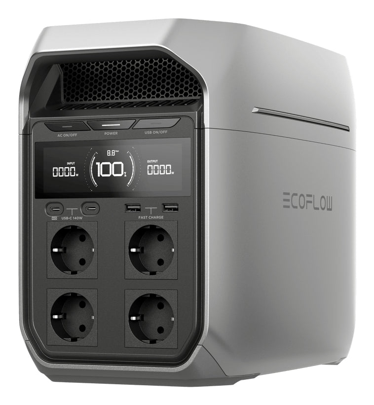 EcoFlow DELTA 3 Plus – Powerstation – 1'024 Wh, LiFePO4, CH-Version