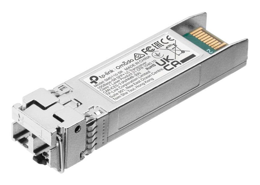 TP-Link Omada SM5110-SR SFP+ Transceiver – 10G, LC Duplex, 300 m, Multi-Mode, (8er-Pack)