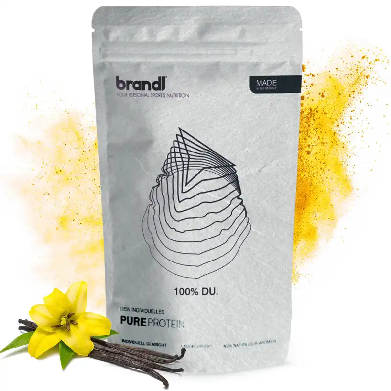 Brandl Nutrition Pure Protein 2.0 – Vanille, glutenfrei – 1 × 1 kg