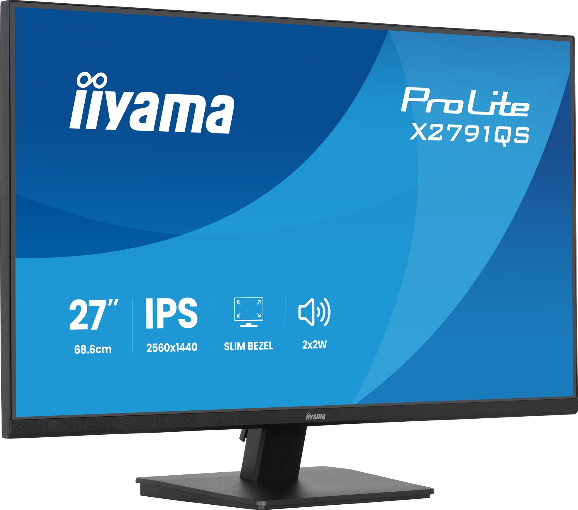 IIYAMA X2791QS-B1 – 27", 2560 × 1440 (WQHD), IPS