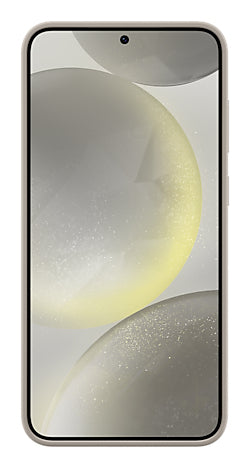 Samsung Backcover – für Samsung Galaxy S25+ – grau – Silikon – mit Ständer
