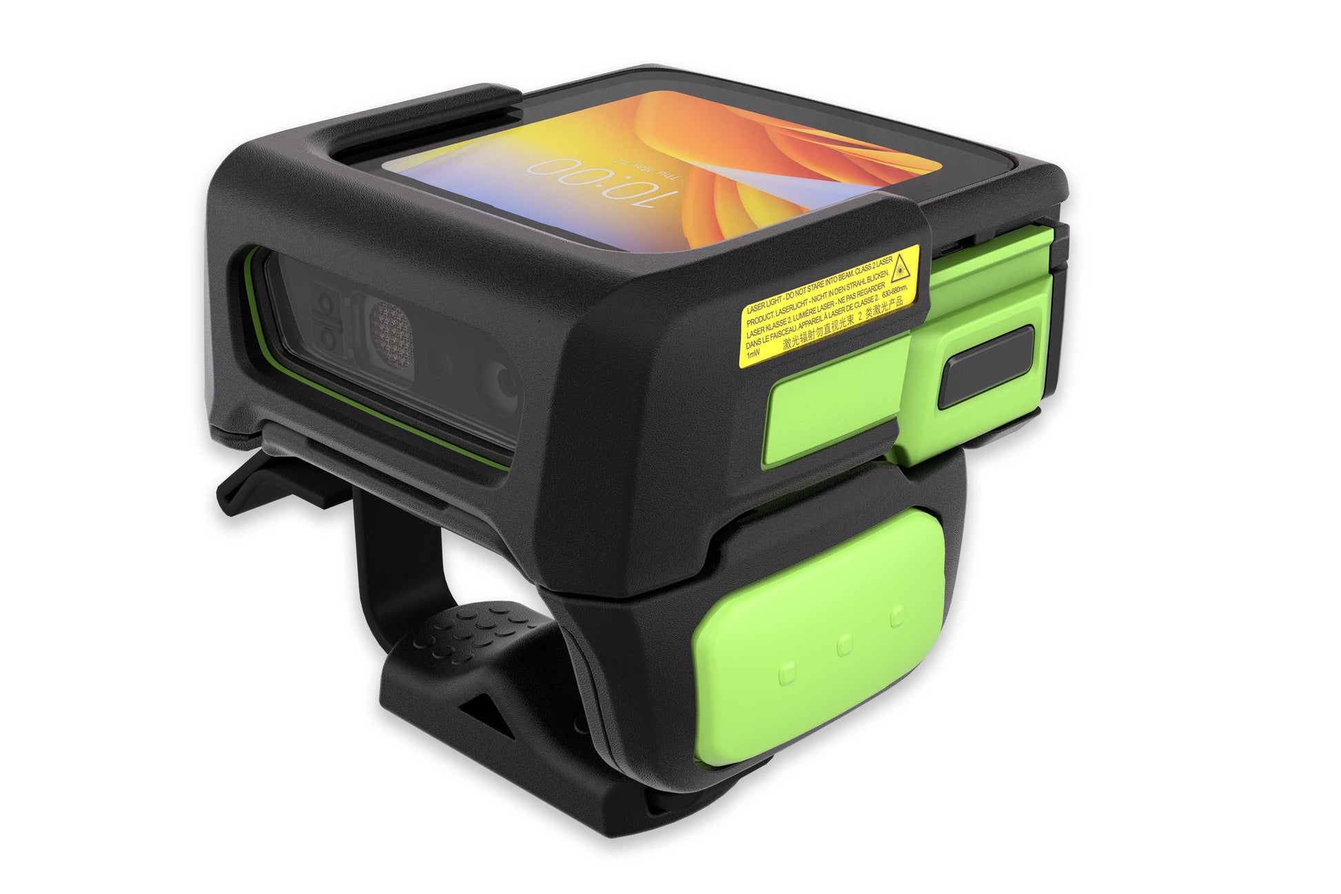Zebra WS501 Wearable Solution – Schwarz, Finger Mount, IP65, für Android