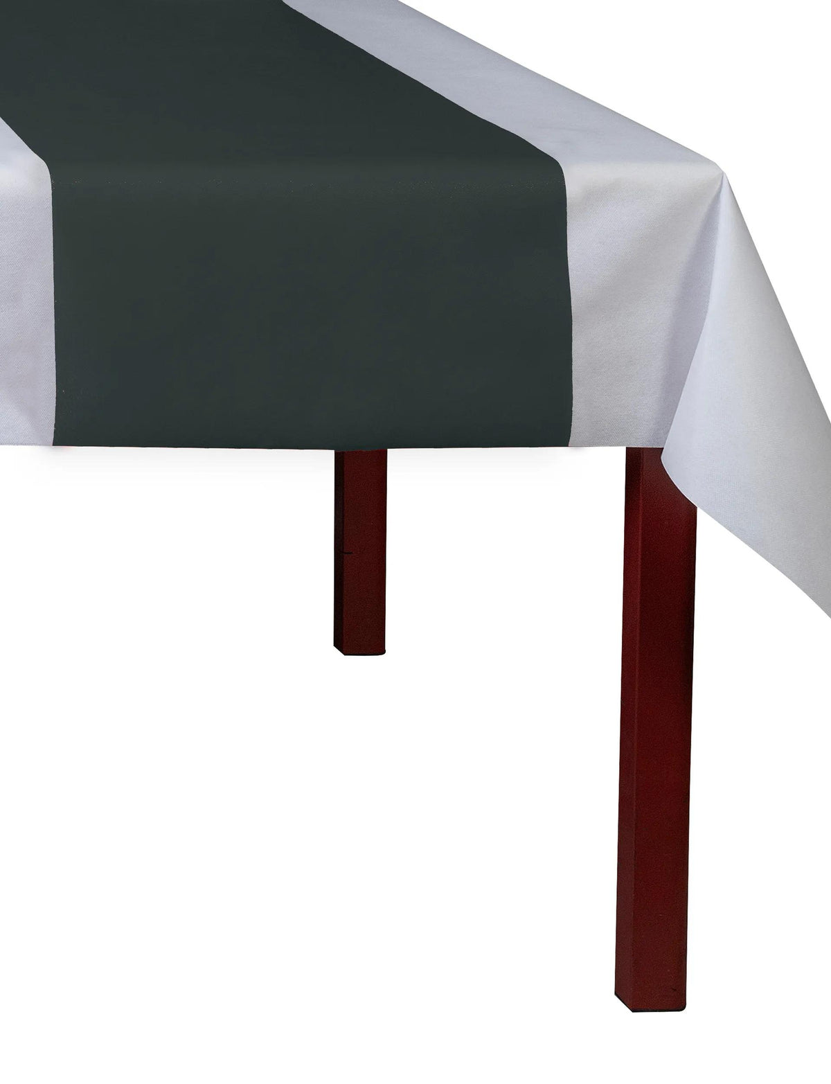 PRONAPPE Tischläufer – PP, schwarz, 40 cm × 4,8 m
