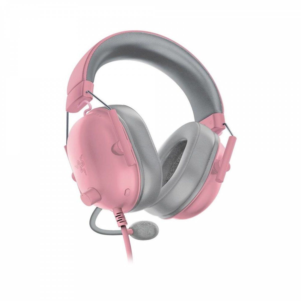 Razer BlackShark V2 X Quartz Gaming-Headset – Over-Ear, Stereo, Kabelgebunden, 3,5 mm Klinke, Pink