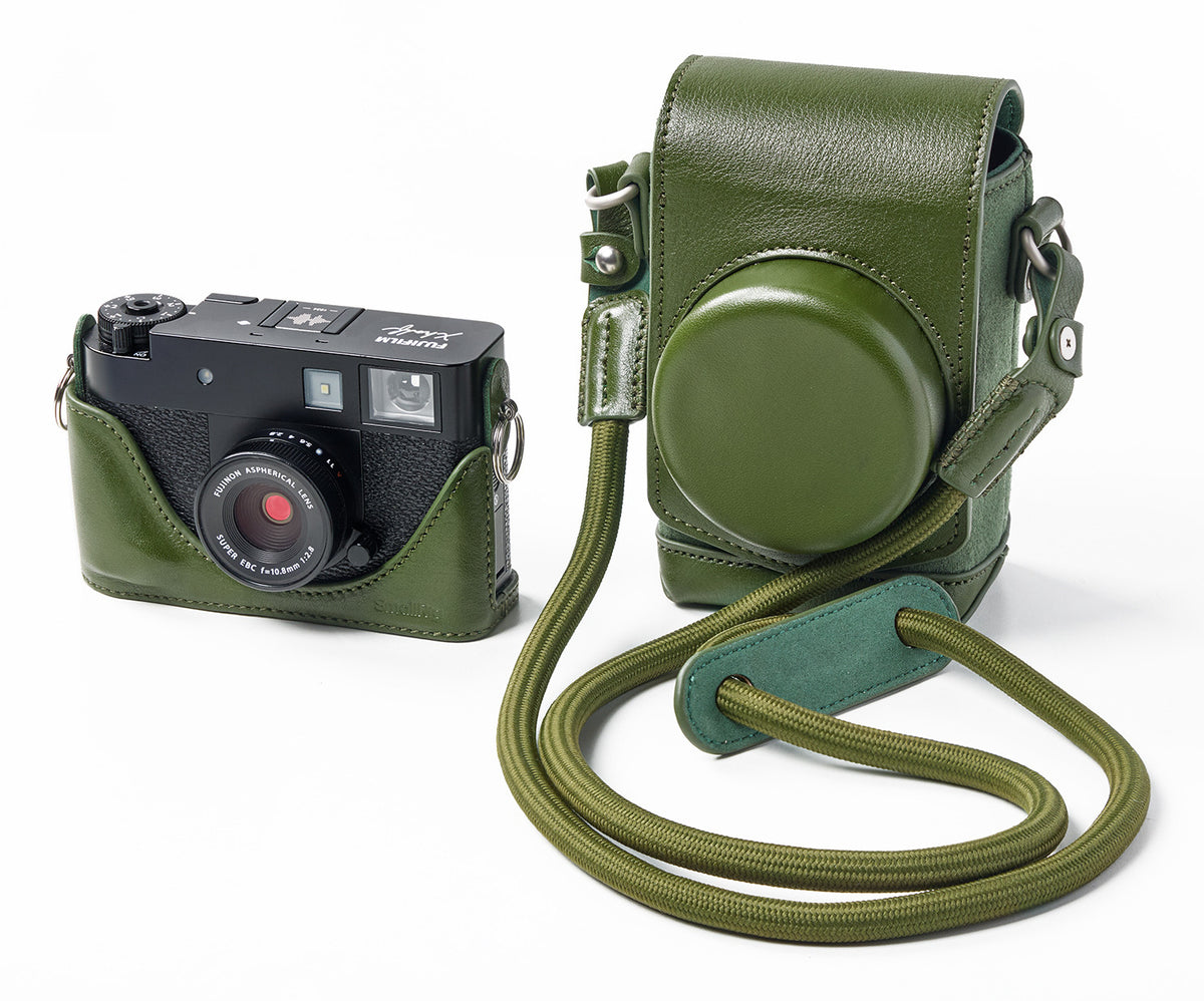SmallRig 5220 Kamerahülle – Leder, Nylon – für Fujifilm X half – Grün