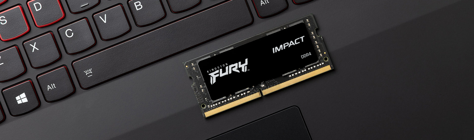 Kingston Technology Kingston FURY Impact – Arbeitsspeicher – 16 GB (2×8 GB) DDR4 3200 MT/s CL20 SODIMM, 260‑pin, 1,2 V