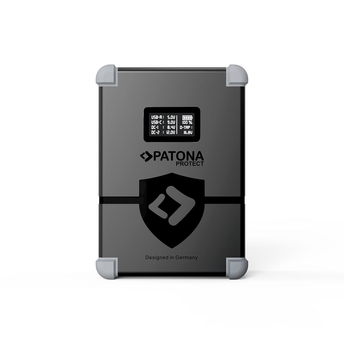 PATONA V99-PD100 V-Mount Akku – 99 Wh, 14,54 V, USB-C, USB-A, D-Tap, 2× DC-out – für Universal