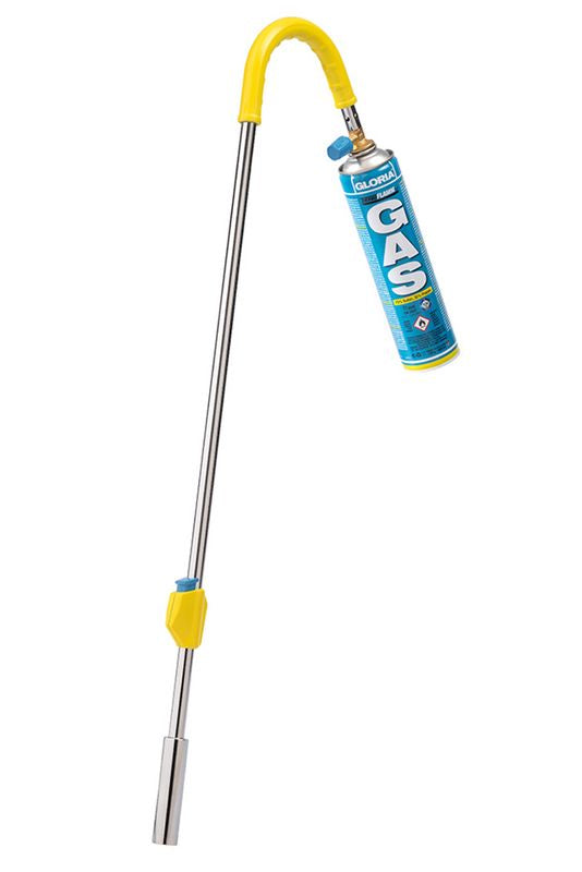 GLORIA Thermoflamm bio Classic Unkrautbrenner – Butan/Propan, Piezo-Zündung, 1000 °C – inkl. Gaskartusche