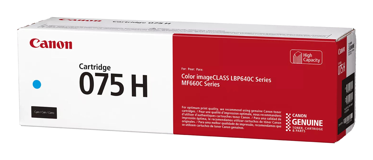 Canon Toner 075H – cyan