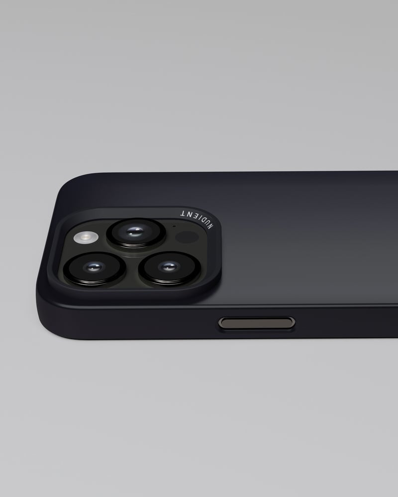 Nudient – Backcover – für Apple iPhone 14 Pro – Midwinter Blue – MagSafe-kompatibel