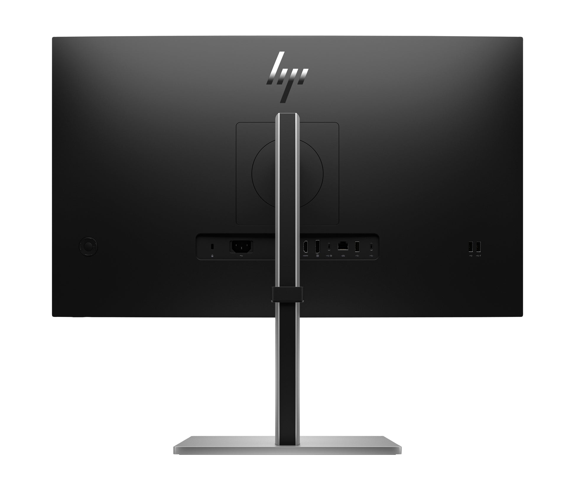 HP E27k G5 – Monitor, 27" 4K UHD (3840 × 2160), IPS, 60 Hz, 350 cd/m², USB-C, Lautsprecher, Schwarz/Silber
