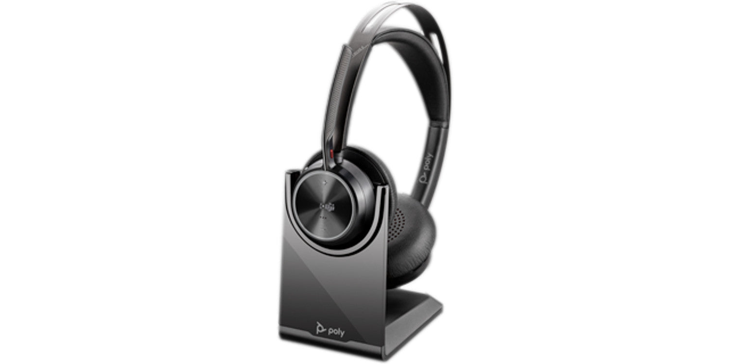 HP Poly Voyager Focus 2-M – Ladecase/Ladestation – für Poly Voyager Focus 2 – USB-C – Schwarz