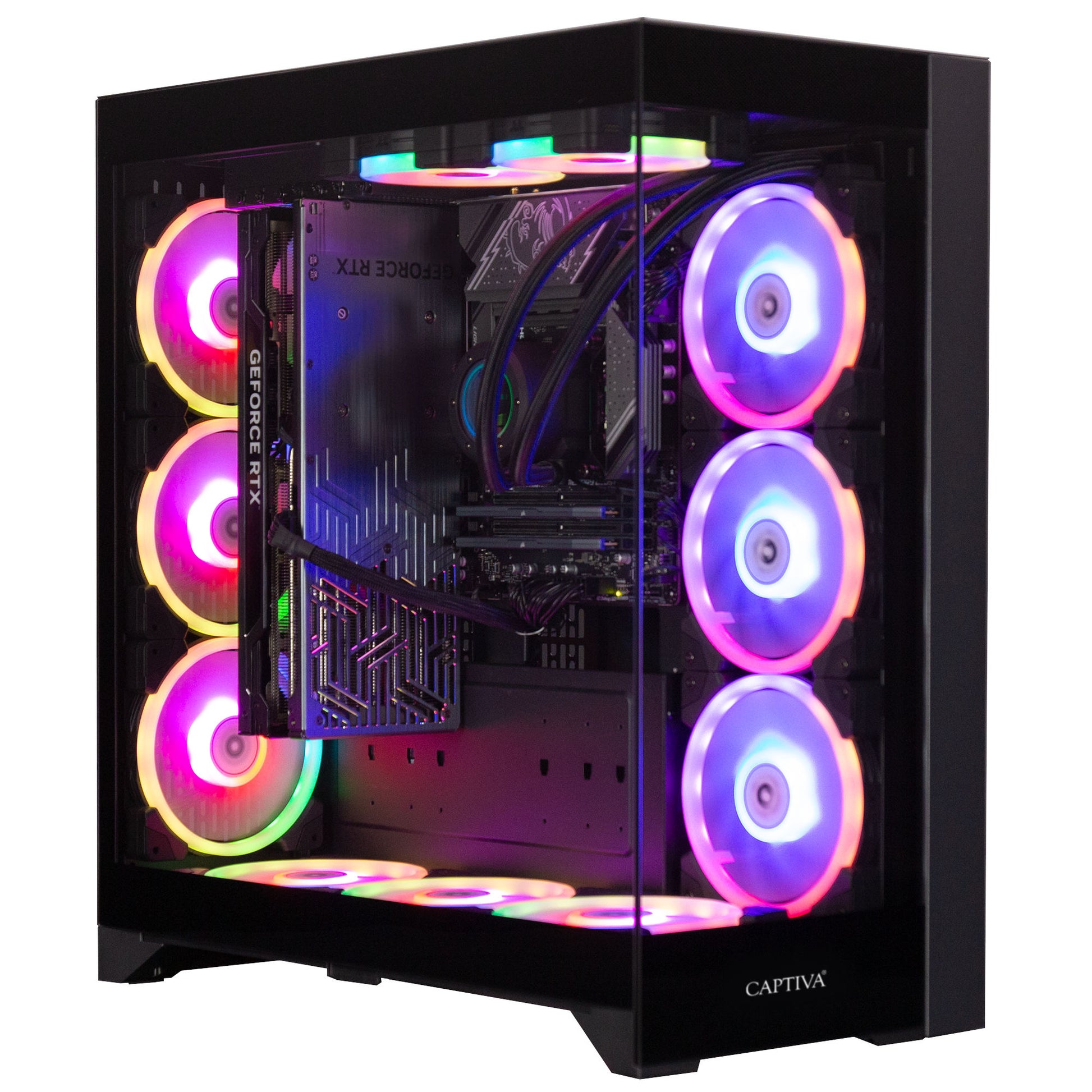 Captiva Ultimate Gaming R89-514 Tower – AMD Ryzen 7 9800X3D, 64 GB RAM, 2 TB SSD, Windows 11 Home