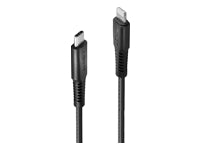 Lindy USB-C auf Lightning Kabel, 1 m, Aramid-verstärkt