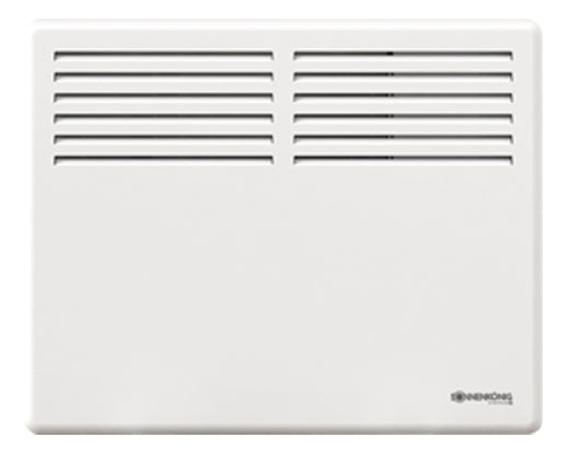 Sonnenkönig Konvektor Slim E 1000 – 1000 W, bis 20 m², IP24, Timer 24 h