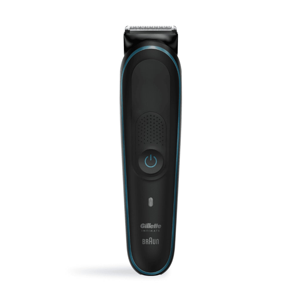 Gillette Körpertrimmer Intimate i5 – Akku, 100 min Laufzeit, 3 Kämme – Schwarz