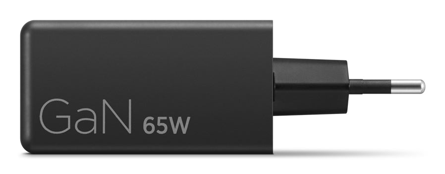 Lenovo USB-Ladegerät 65 W – USB-C×1, PD – mit 2 m USB-C-Kabel – schwarz