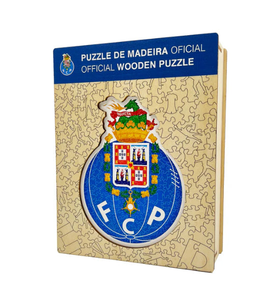 Iconic Puzzles Puzzle FC Porto Logo – 270 Teile – 30 × 40 cm – ab 10 J. – Holz – Mehrfarbig – FSC