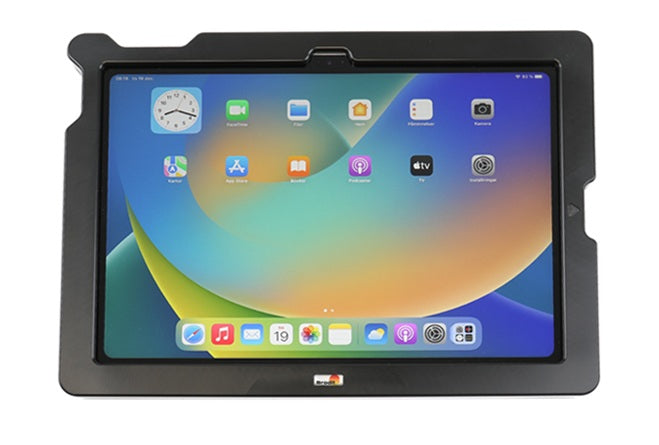 Brodit Fahrzeug-Dock für Apple iPad 10,9" (10. Gen.) und iPad 2025 (A16) – Klemmhalterung – Schwarz