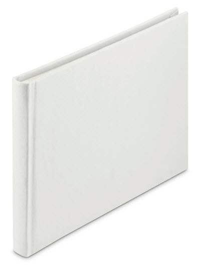 Hama Wrinkled – Fotobuch, gebunden, weiss, 24 × 17 cm, Kraftpapier