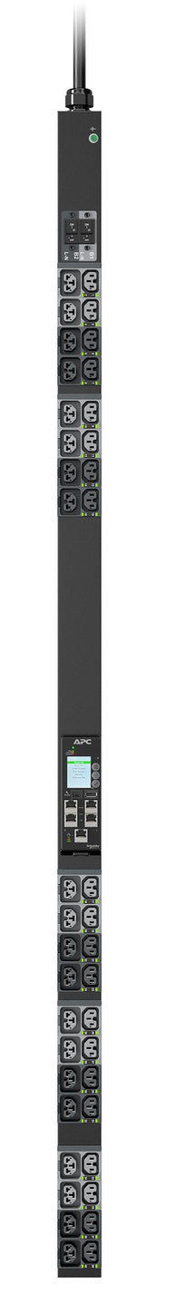 APC PDU (Messgerät, Dreiphasig) – 42×AC-Ausgänge, C13/C15/C19/C21, 400 V/60 A, Schwarz
