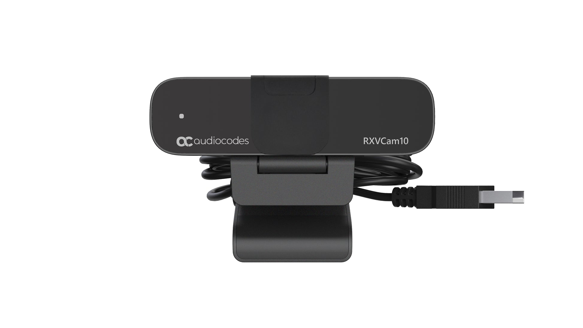 AudioCodes RXVCam10 Webcam – Full HD 1080p, 30 fps, USB 2.0, Sichtschutz – Schwarz