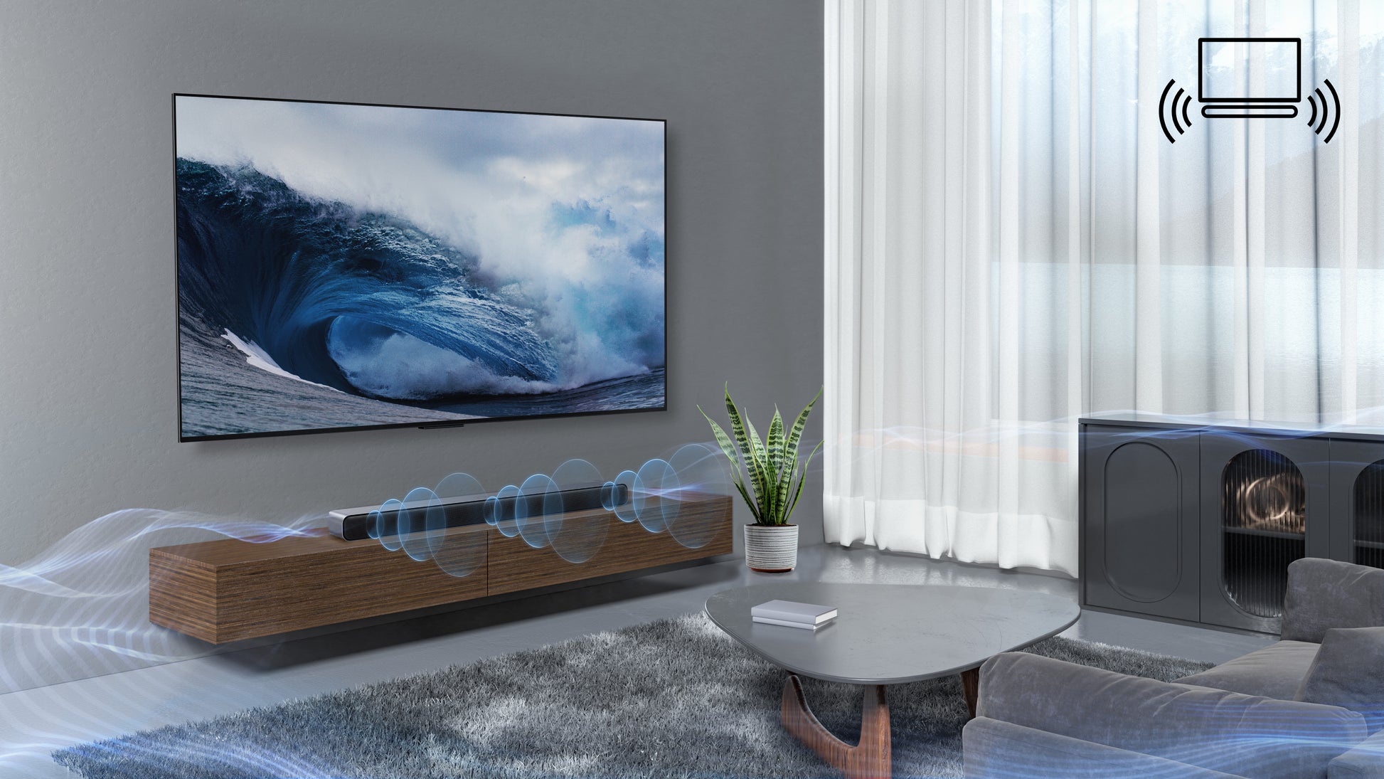 TCL S45HE – Soundbar – 2.0, Dolby Atmos/DTS:X, 50 W – Titan