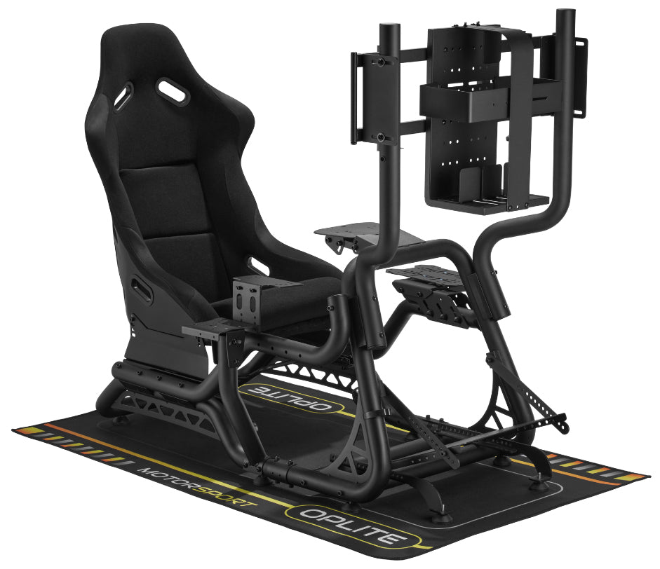 Oplite GTR S3/S8 – Monitor-Tischständer – freistehend – 1 Monitor – 50" – höhenverstellbar – Schwarz
