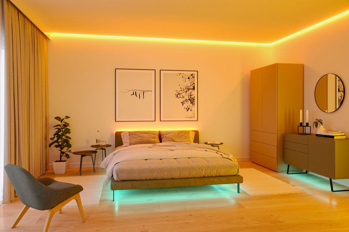Paulmann LED-Strip 2,5 m – RGBW 3000 K, 1325 lm, 15 W – IP20 – Silber – MaxLED 500