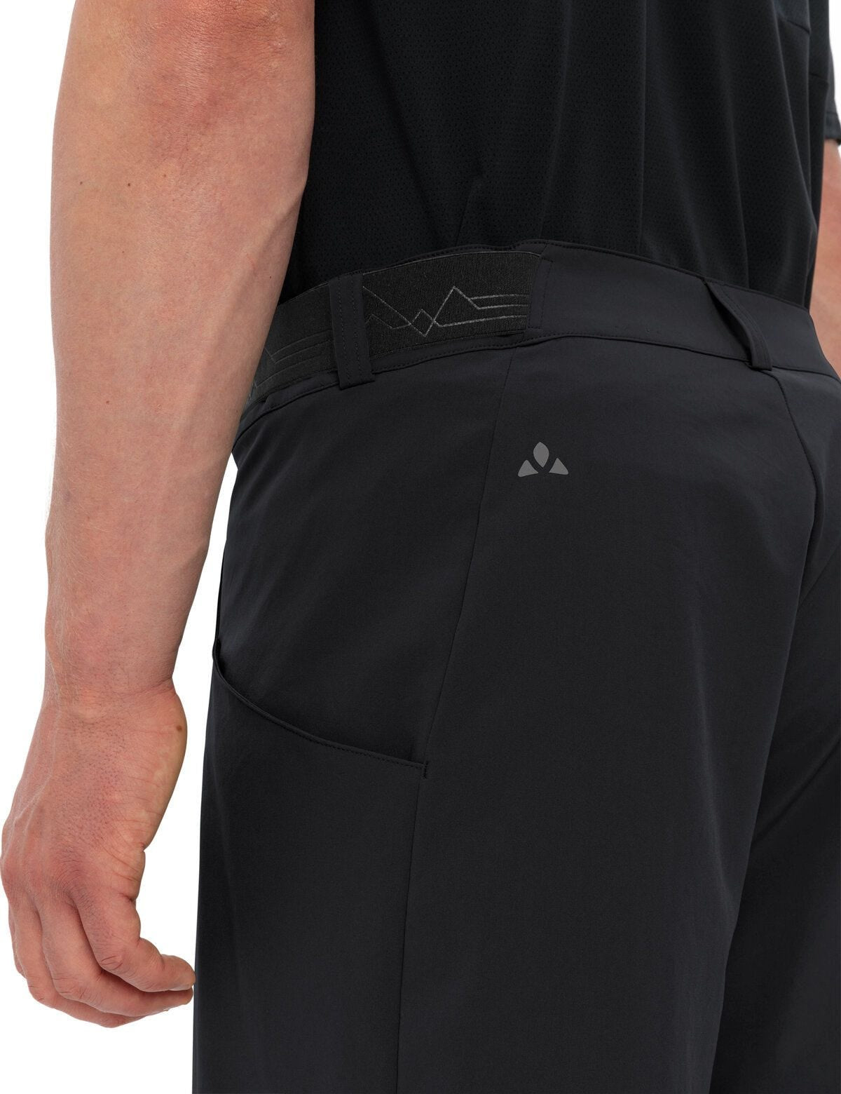VAUDE Herren-Bermuda Loamer – schwarz, Grösse M