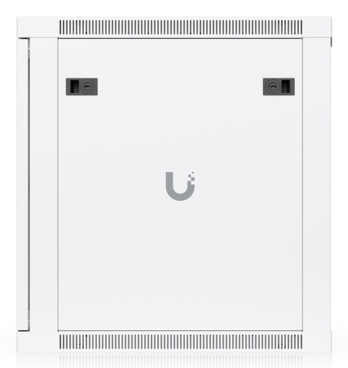 Ubiquiti UACC-Rack-12U-Wand-600-G – 19" Wandverteiler 12U, abschliessbar, 598 × 600 × 639 mm, weiss, Stahl
