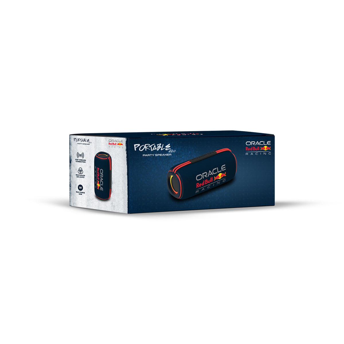 Red Bull Racing Oracle Red Bull Racing RB-SK420 – Bluetooth-Lautsprecher – 50 W, 8 h, Mehrfarbig
