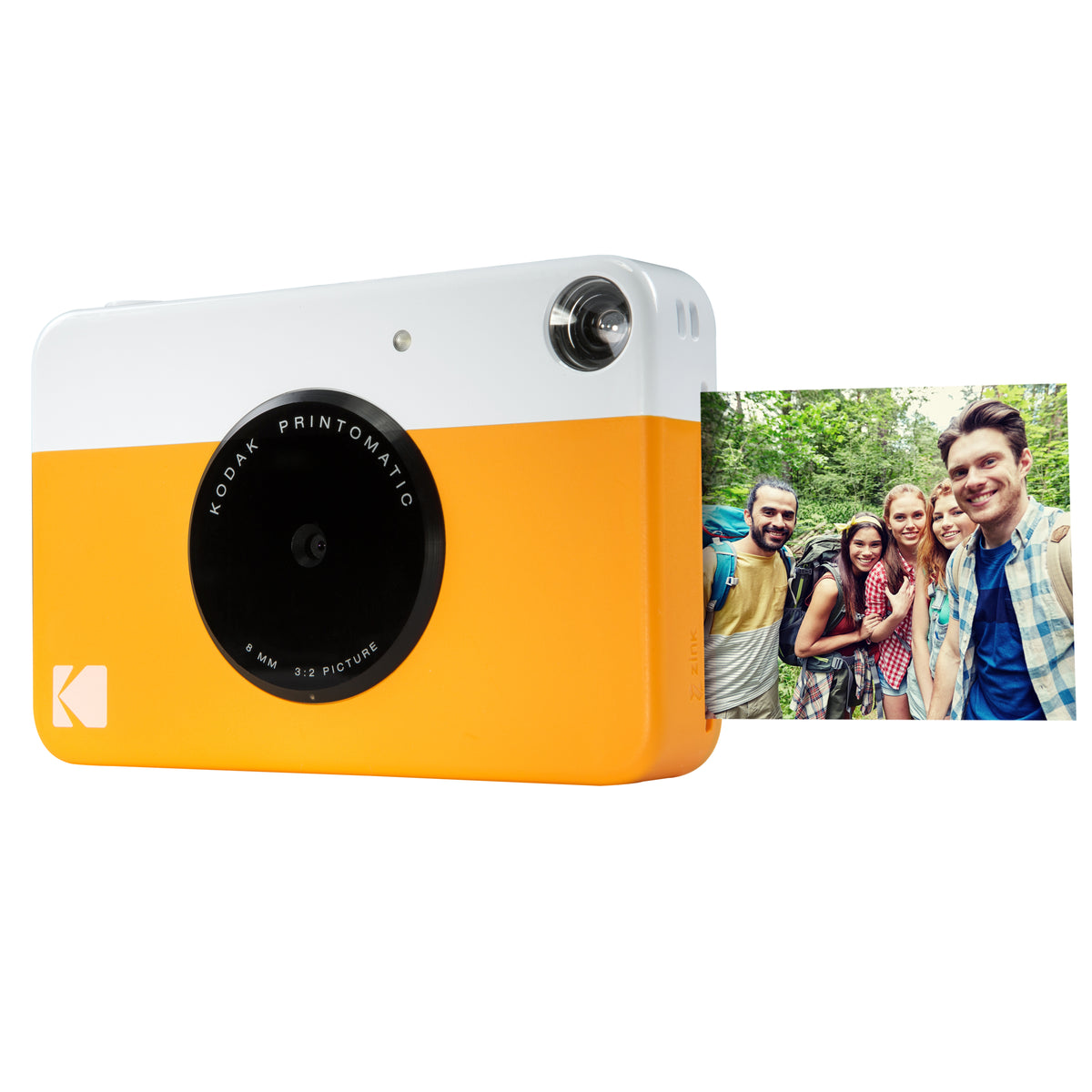 Kodak Printomatic – Hybrid-Sofortbildkamera 50,8 × 76,2 mm, Gelb
