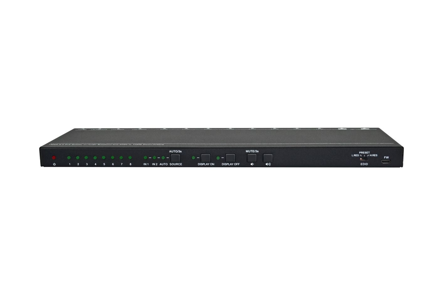 Vivolink HDMI-Matrix 2×8, 4K
