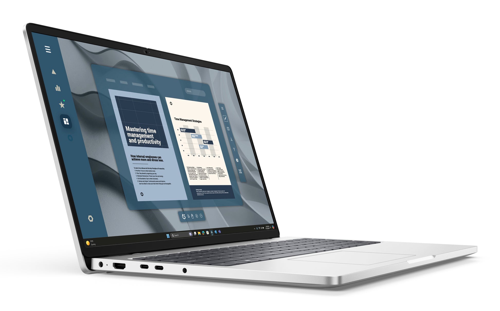 Dell Pro 16 Notebook – platin