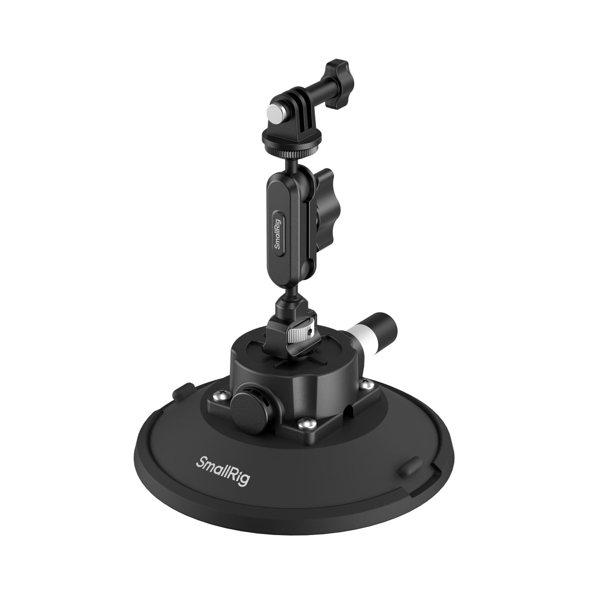 SmallRig 5856 Saugnapfhalterung – 151,4 × 145,6 × 55 mm – für Action-Kameras – Schwarz